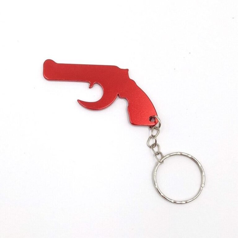 Porte-Clé Décapsuleur  Le Pistolet (Aluminium) 3398