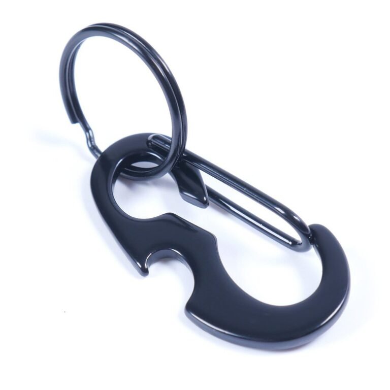 Porte-Clé Décapsuleur  L’Inox. Black (Acier) 3401