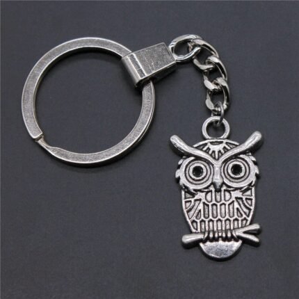 Porte-Clé Hibou Métal 4057