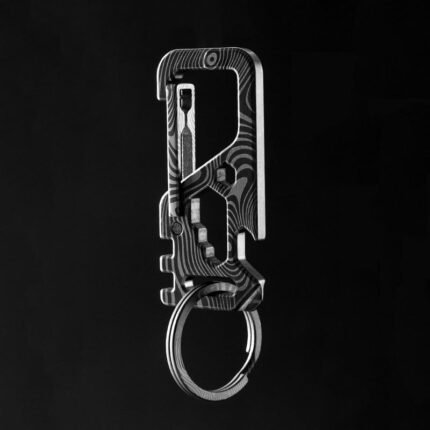 Porte-Clé Multifonction  Le Multi Tools (Titane) 2623